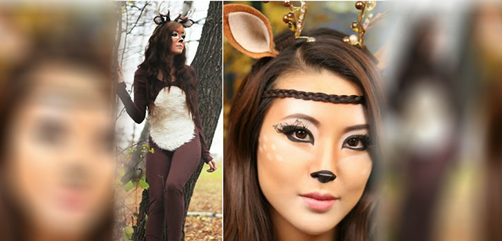 Costume pour Halloween 2017 pour filles et jeunes filles