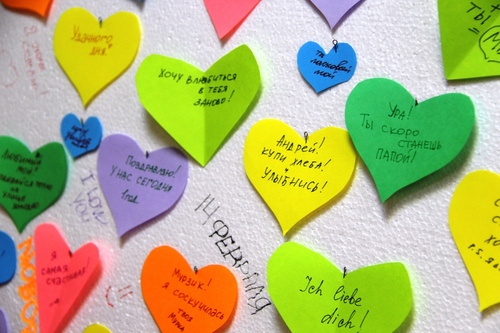 Saint-Valentin créative