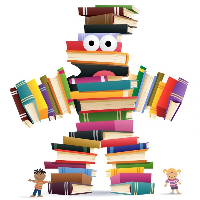 robot de livres