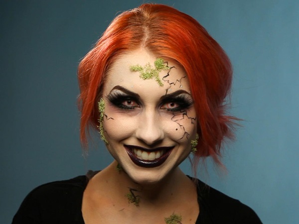 Maquillage effrayant pour Halloween avec vos propres mains pour les filles et les jeunes filles