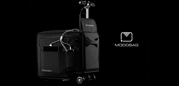 Modobag pour un voyage vivant: la première valise motorisée