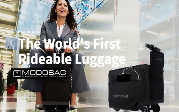 Modobag pour un voyage vivant: la première valise motorisée