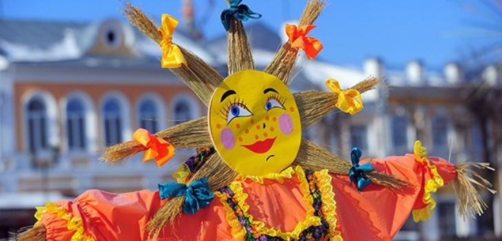 Songs on Pancake Day: textes de chansons d'huile folkloriques russes