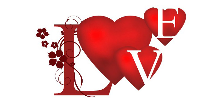 Affiche pour la Saint-Valentin