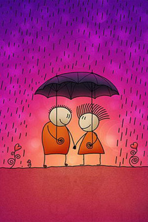 Affiche pour la Saint-Valentin