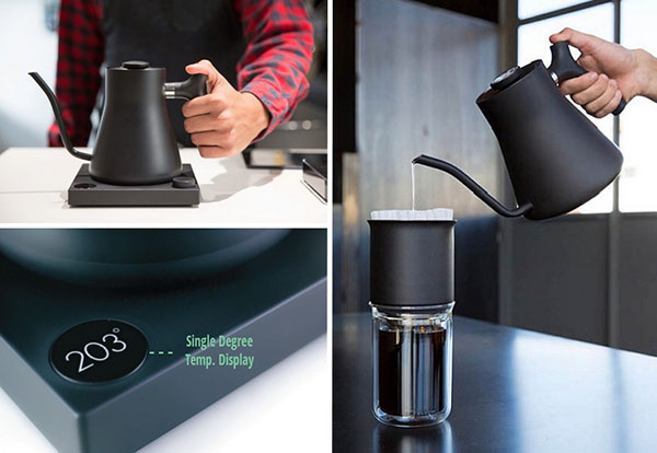 Cadeau pour esthètes: la cafetière "intelligente" Stagg Ekg