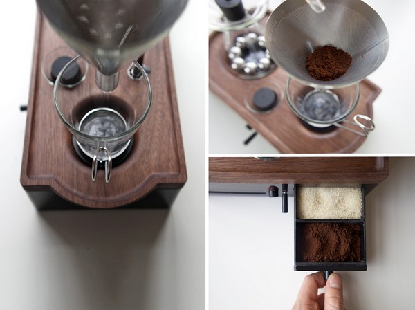 Cadeau pour les cafetières: cafetière-réveil Barisieur