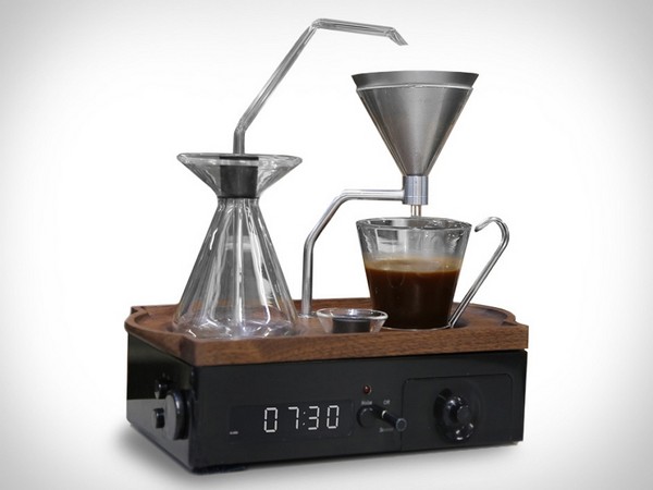 Cadeau pour les cafetières: cafetière-réveil Barisieur