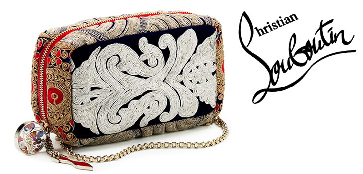 Oreiller pour Cendrillon: sacs d'embrayage Piloutin par Christian Louboutin