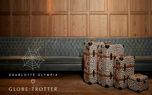 Temps pour les vacances: voyage-collection Globe-Trotter x Charlotte Olympia