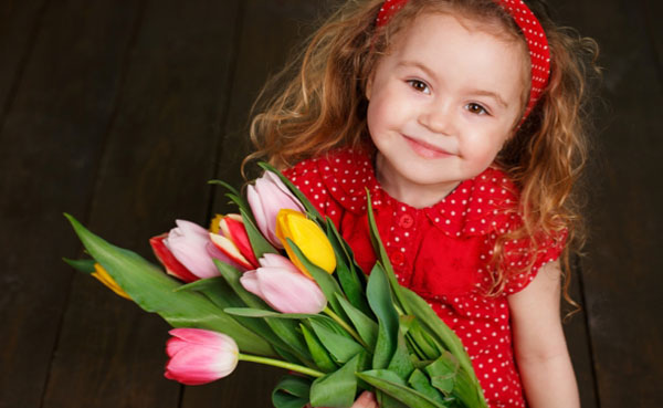 Félicitations aux filles le 8 mars
