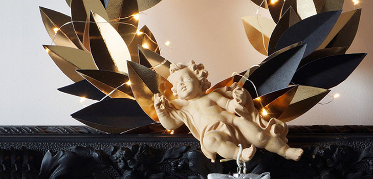 Guirlande de Noël: un beau cadeau avec vos propres mains
