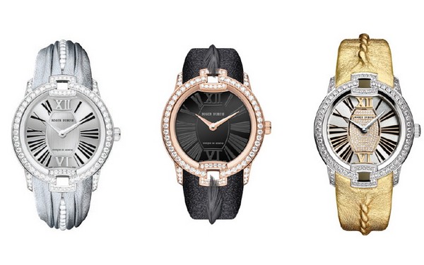 Charme des années 40 dans la ligne de montres de bijoux Velvet by Massaro