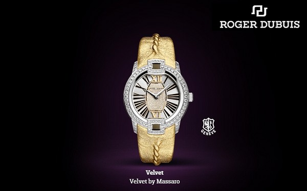 Charme des années 40 dans la ligne de montres de bijoux Velvet by Massaro