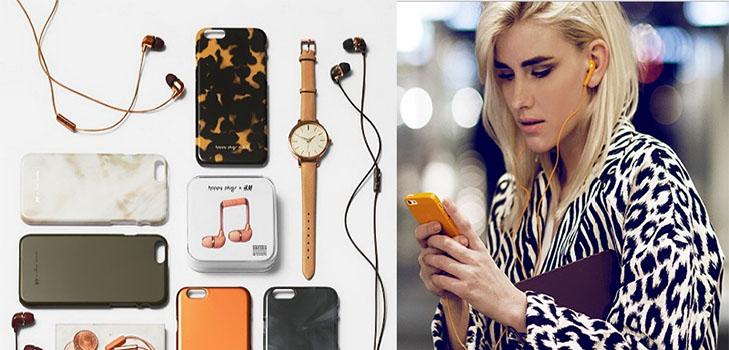 Duo suédois: collection d'accessoires Happy Plugs x H & M