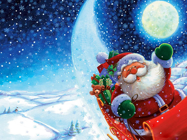 Poèmes pour le Père Noël sur la nouvelle année pour les enfants 4-5, 6-7 ans. Petites comptines drôles et courtes pour Grandfather Frost