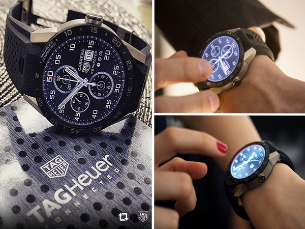 Dans l'air du temps: une horloge intelligente Connecté par TAG Heuer