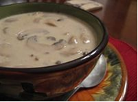 soupe aux champignons 