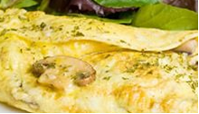 champignons pour le petit déjeuner