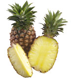 Ananas à l'ail