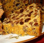 Gâteau aux bananes avec des raisins secs