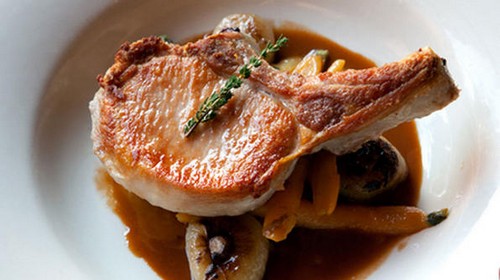 Plats de viande pour la nouvelle année