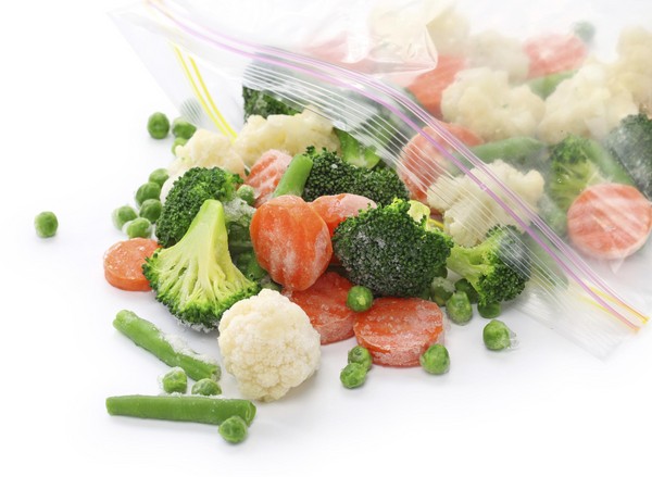 Des plats de légumes surgelés: rapides, savoureux, utiles!