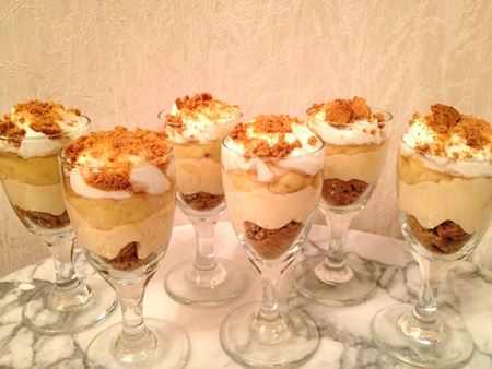 Dessert de recette de fromage cottage avec photo