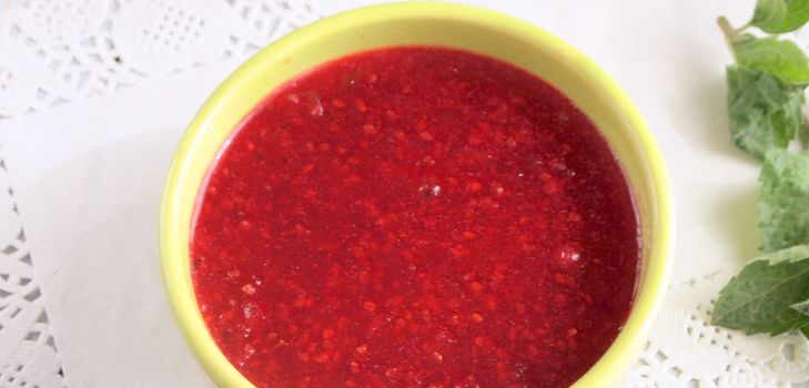 Confiture de groseilles rouges