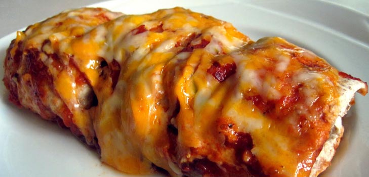 Enchiladas aux haricots et légumes-racines