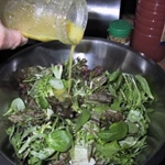 salade avec une recette de calamars avec photo