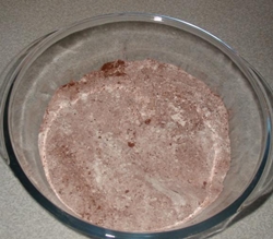 Photo d'une recette de gâteau au chocolat 