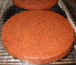 Photo d'une recette de gâteau au chocolat 