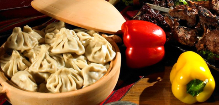 Khinkali en géorgien