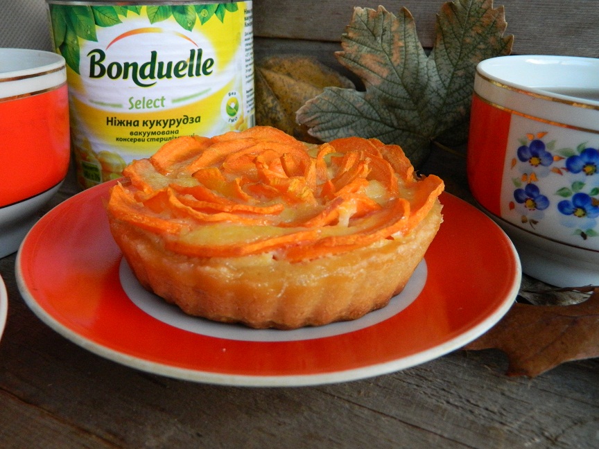 fleurs de gâteaux de maïs