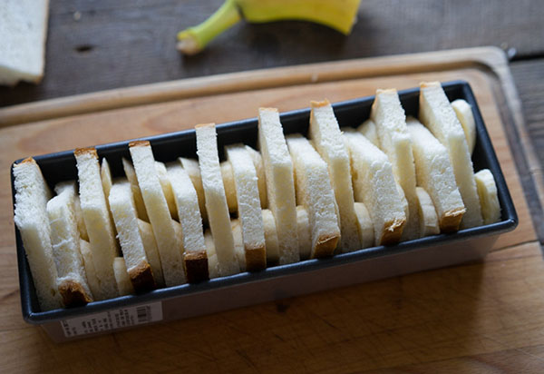 Recette gastronomique: toast à la sauce crémeuse