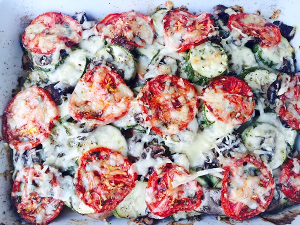 Courgettes savoureuses au four - recettes