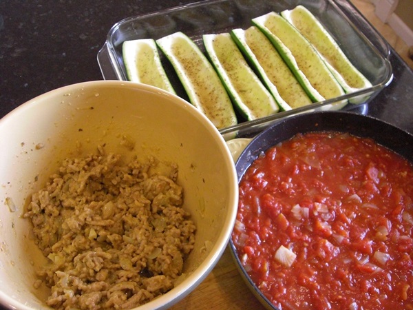 Courgettes savoureuses au four - recettes