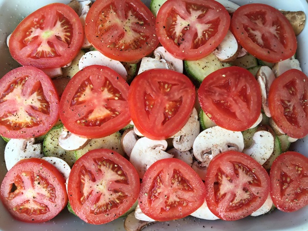 Courgettes savoureuses au four - recettes