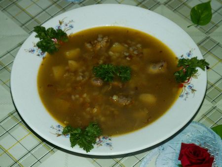 Comment faire cuire la soupe de sarrasin