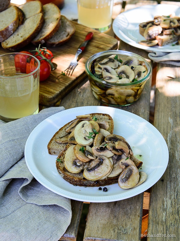 Comment mariner les champignons