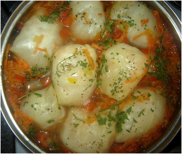 cocotte de chou farci
