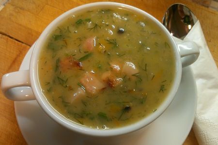 Comment faire cuire la soupe aux pois