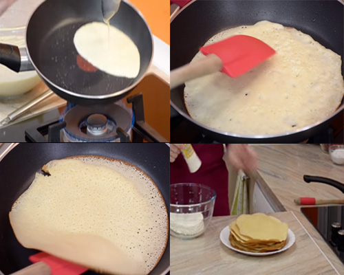 Comment faire cuire des crêpes sur le yaourt - les meilleures recettes avec une photo