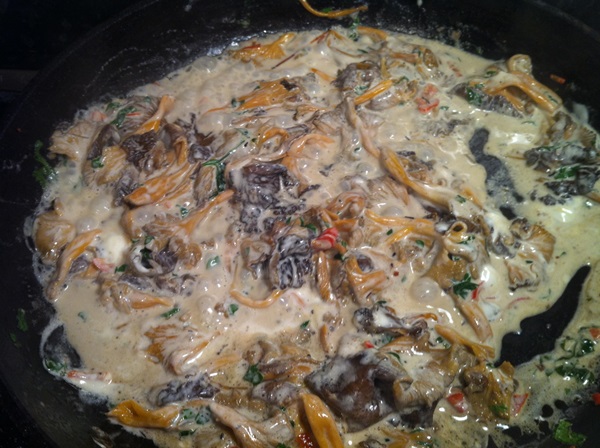 Comment faire cuire les chanterelles dans une poêle à frire
