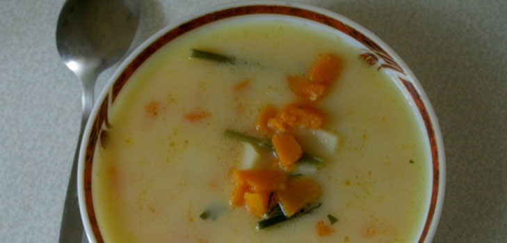 Comment faire de la soupe au lait: la technologie de cuisson