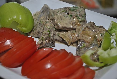 recette étape par étape pour le foie de porc