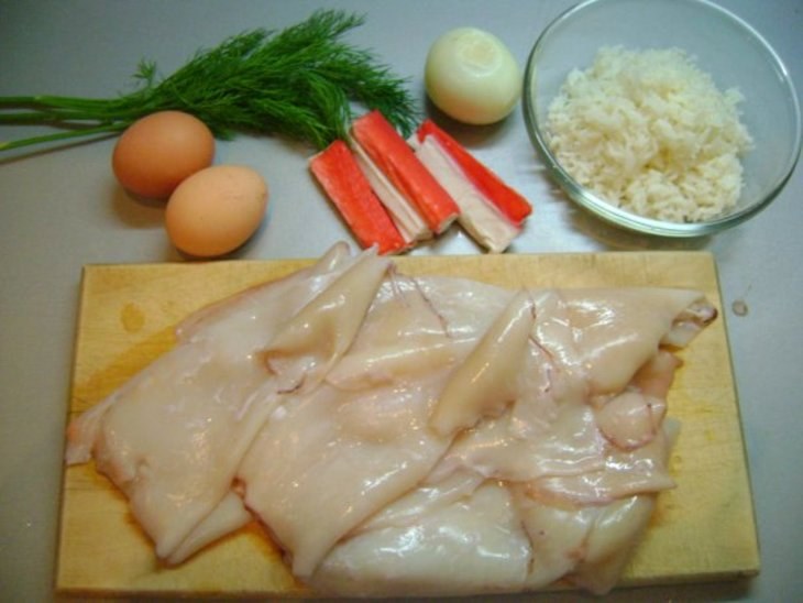 ingrédients pour un plat