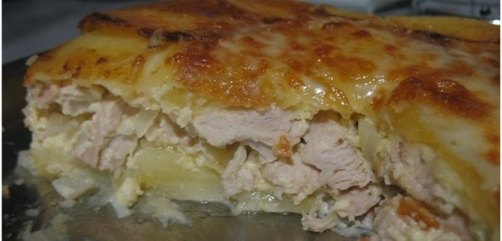 pommes de terre avec de la viande