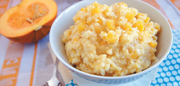Bouillie de citrouille dans le multivark